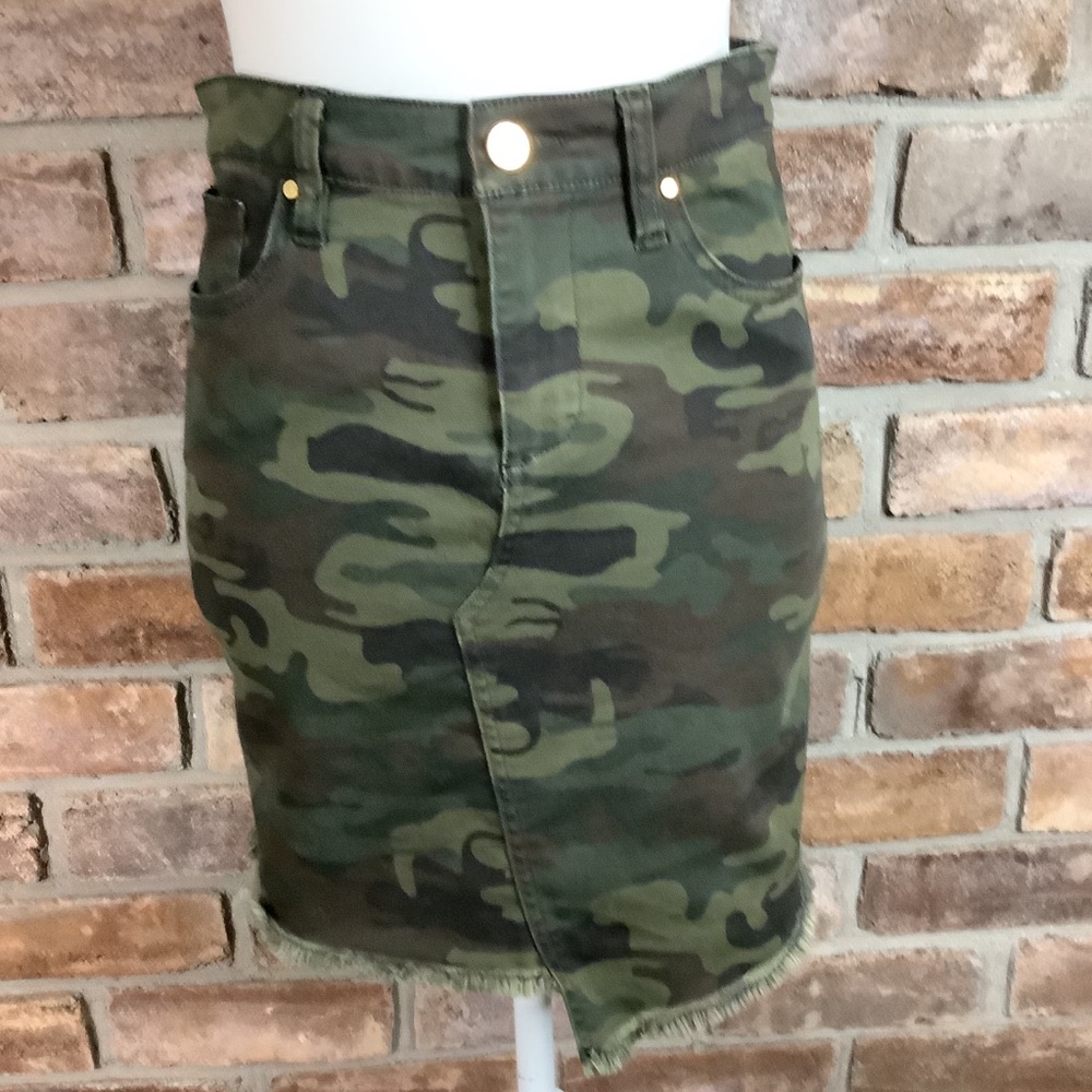 SANCTUARY “Tattered Dreamer” Camo Skirt 7